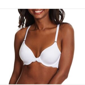 Maidenform Women's Pure Genius T-Back Bra White 38C